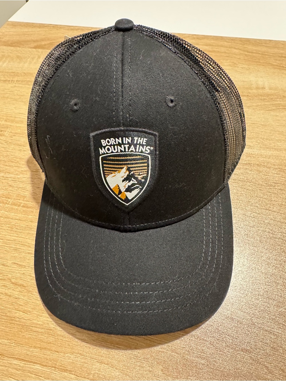 Kuhl logo Black Trucker Hat one size